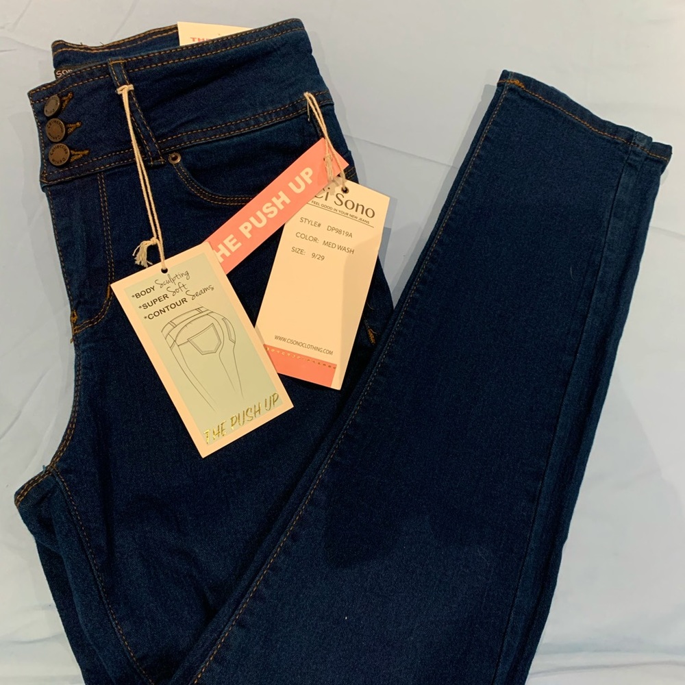 Ci Sono Fashion Nova Skinny HighRise PushUp Jeans